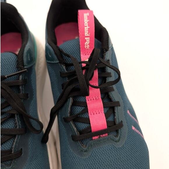 Timberland Pro Setra Low Comp Toe Work Shoes Women's Green Size US6.5W EU37 - Picture 12 of 13